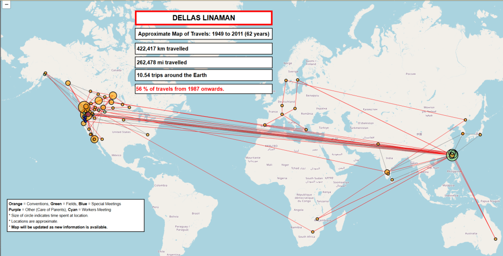 Dellas Linaman travel